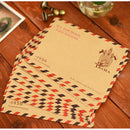 10pcs Mini Envelope Postcard Letter Stationary Storage Paper AirMail VintagLJ