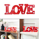 LED Heart Shape Night Lamps Wedding Decoration Love Letter Night Light DIY DBX
