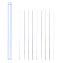 10 Pieces Straight Beading Needle With Needle Tube For DIY Crafts Jewelry Making