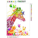 Colorful Giraffe Diamond Painting Embroidery DIY Cross Stitch Home Decor
