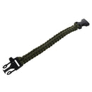 23cm Strap paracord bracelet Survival Parachute Rope with Plastic Buckle -  K3M5