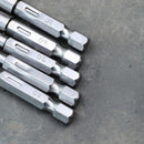 5x 1/4" HSS Drill Speed Steel Bit Set Woodworking Hexagonal Handle Power Tool kj
