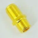 5 Pcs F-Type Female to Female Coaxial Barrel Coupler Adapter Connector L1V6