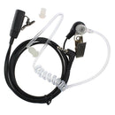 2Pcs 1 Pin 3.5mm Acoustic Tube Earpiece Headset for Yaesu Vertex VX 1R 2R 3R