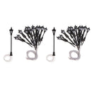 40Pcs 1:150 Scale LEDs Garden Lights Mini for Parking Garden Diorama Accs