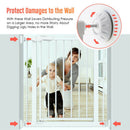 4Pcs/Pack Baby Gate Wall Protector Pet Gates Safety Pressure Wall Mounted Guard