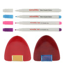 6Pcs Water Soluble Pen Air Erasable Pens Fabric Marking Tailor Sewing Chalks