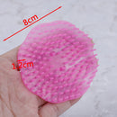 Scalp massage hair brush comb shampoo massager shower body wash care ~WO e~