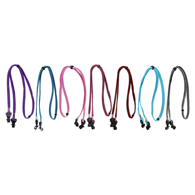 7pcs Portable Glasses Cord Adjustable Glasses Strap Sunglasses Chains
