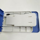 Folding No Bending Home Pedicure Pedal Assistant w/ Led Light for All Ages