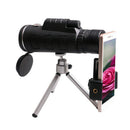 Monocular 50X60 Zoom Optical HD Lens Telescope + Tripod + Clip For Cell Phone