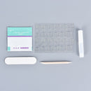 24pcs Bride Nail Art Finger Full Cover Artificial Nail Ti%!