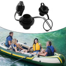 2x Premium Air Valve Caps Kayak Fishing Boston Valve Airbed Raft Fit Blocker