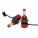 H13 9008 2200W 330000LM 4-Sided LED Headlight Kit Hi/Lo Power Bulbs 6000K