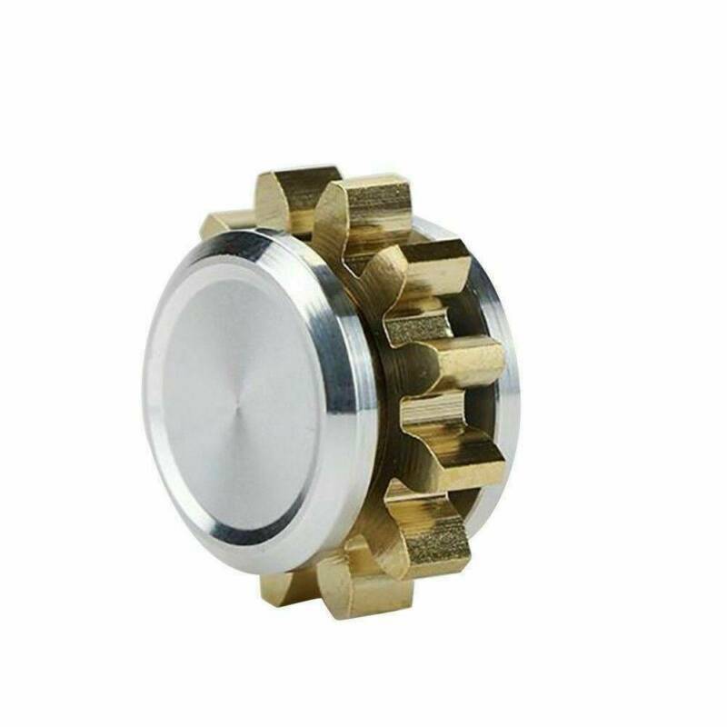 Gears Fidget Spinner Toys Metal Brass Finger Focus Hand Stress Cube Relief Tools