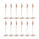 4.5 Inch Place Card Holders,12Pcs Table Number Stand Table Card Holder Wire