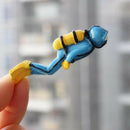 Treasure Hunter Diver Fish Tank Ornament Landscape Aquarium DecorationSEAU