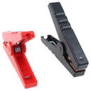 2pcs Large 100A Crocodile Alligator Clips Car Battery Chargers Insulated Clam FT