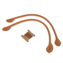 2pcs 47cm Leather Bag Strap Handle Shoulder Bag Band for DIY Handbag Brown