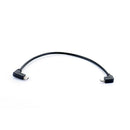 Left Angle 90 Degree Micro USB to Type-c Cable Converter OTG Adapter Data Co RES