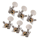 6 Pieces 3R 3L Guitar Machine Heads Mechanical Tuning Pegs For Acoustic Guitar