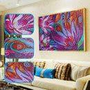 Shaped diamond painting 5D DIY flower combination cross stitch set crystal