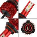 2pcs Ultra Bright Auto Car CSP Chip LED Headlight Bulbs 9006 Socket 20W/Bulb
