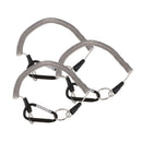 3x Safety Fishing Coiled Lanyards Safety Rope Steel Wire Coiled Fishing Rope