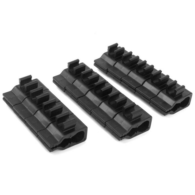 14Pcs Golf Club Bag Clip On Putter Clamp Holder Putting Organizer Black