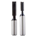 2 Pieces 8mm Shank Straight Dado Router Bit Carbide Wood Milling Cutter