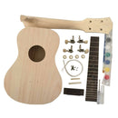 1 Set 23inch Ukulele Assembly Kits Unfinished Solid Wood 4 Strings Guitar