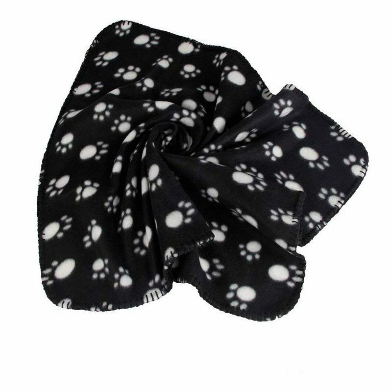 3 x Large Dog Cat Pet Soft Fleece Blankets 70cm X 100cm W4U7