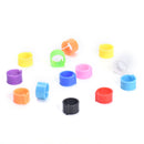 100x bird rings 8mm leg bands clip pigeon dove chicks duck bantam poultry  JR