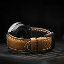 38Mm Leather Band Strap Bracelet for Watch Iwatch Series1/2/3/4 Brown