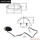 Led Lights Trailer Bus High Power Lights Led Utility Led Lights Clear Lens,
