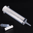 150ml Large Big Plastic Hydroponics Nutrient Disposable Measuring SyringeBX