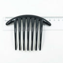 10 Pieces Plastic Side Hair Comb Pin Clip Accessories for Women Ladies Black