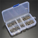 180pcs/set M2 * 4 / 6 / 8 / 10 / 12 / 16mm Hex Socket Head Cap Screw Stainl