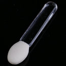 10pcs Single Head Eye Shadow Brush Transparent Rod Eyeliner Brush stick toolsJ3C