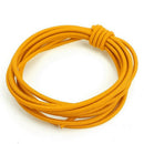 One pair of elastic shoelace lock lock shoelace 120 cm Yellow + Black