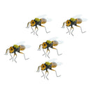 5x Bee Summer Insect Statue Tree Lawn Ornament Animal Sculpture Decor Gift