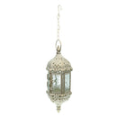 Moroccan Hanging Candle Lanterns Candlestick Decor Home, Wedding, Cafe, White