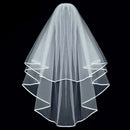 Women Girl White Lace Wedding Bride Maid Tiara Hair Veil Bachelorette Party