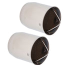 2 PCs 60mm Motorbike Exhaust Pipe Muffler Insert Baffle DB Killer Silencer, New