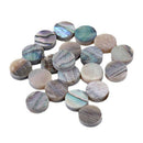Green Paua Abalone Inlay Dots 6mm Guitar Ukulele Banjo Maker (Pack of 20) Z2Z9