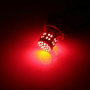 2Pcs Red Light 1157 BAY15D 50 SMD 1206 LED Car Tail Stop Brake Lamp Bul@