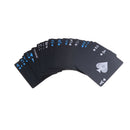 Black Plastic PVC Poker Waterproof Magic Playing Cards Table Gameã€Nâ„–[
