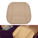Universal Beige PU leather Deluxe Car Front Seat Cover Breathable Seat Cushion