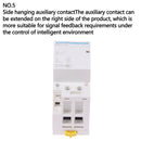 2P 40A 220V 50/60HZ Din rail Household ac contactor 2NO:0J Ew