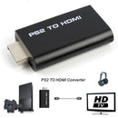 ABS PS2 to HDMI Video Converter Composite AV to HDMI PlayStation 2 HD Adap JPQ